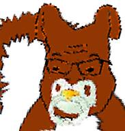 baby caca feraljak low_res pacifier // 164x172 // 30KB