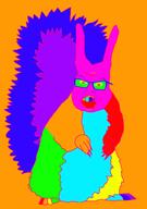 colorful flashing gif rainbow subvariant:feralsquirrel // 1353x1920 // 1.1MB